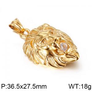 Stainless Steel Gold-plating Pendant - KP42215-TOM