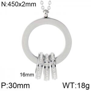 Stainless Steel Popular Pendant - KP42241-K