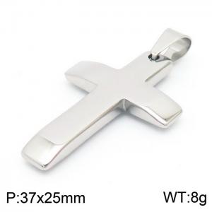 Stainless Steel Cross Pendant - KP42422-Z