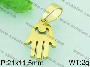  Stainless Steel Gold-plating Pendant  - KP43276-TSC