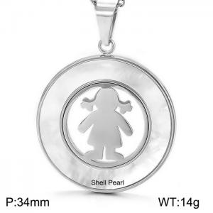 Stainless Steel Popular Pendant - KP44243-K