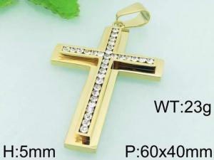 Stainless Steel Cross Pendant - KP44251-THX