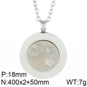 Stainless Steel Popular Pendant - KP44618-K