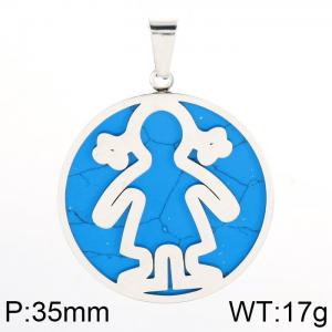 Stainless Steel Popular Pendant - KP46026-K
