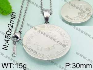 Stainless Steel Popular Pendant - KP46446-K