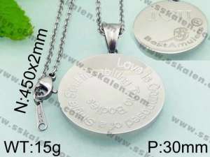 Stainless Steel Popular Pendant - KP46448-K