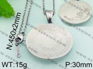 Stainless Steel Popular Pendant - KP46448-K