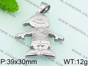 Stainless Steel Popular Pendant - KP48750-Z