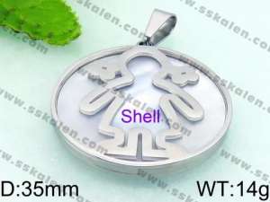 Stainless Steel Popular Pendant - KP49173-K