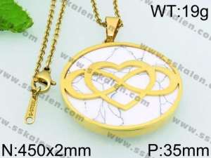 Stainless Steel Gold-plating Pendant - KP51113-K