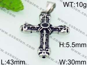 Stainless Steel Cross Pendant - KP52938-JE