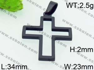 Stainless Steel Cross Pendant - KP52963-JE