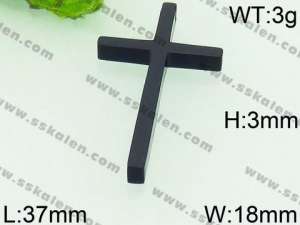 Stainless Steel Cross Pendant - KP53024-JE