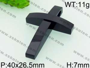 Stainless Steel Cross Pendant - KP53511-JE