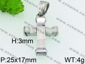 Stainless Steel Cross Pendant - KP53516-JE