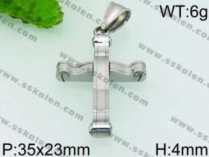 Stainless Steel Cross Pendant - KP53520-JE