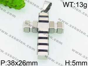 Stainless Steel Cross Pendant - KP53557-JE