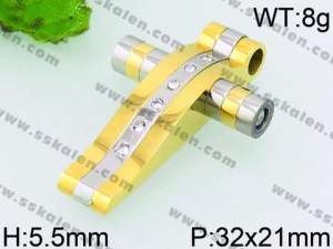 Stainless Steel Cross Pendant - KP53700-JE
