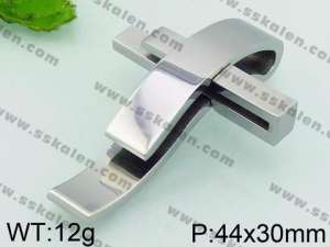 Stainless Steel Cross Pendant - KP54273-JE