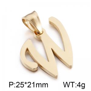 Stainless Steel Gold-plating Pendant - KP54501-CD
