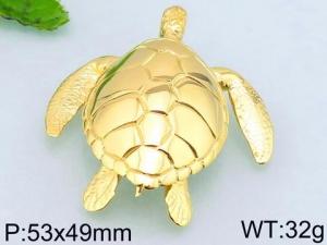 Stainless Steel Gold-plating Pendant - KP54710-THX