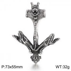 Stainless Steel Popular Pendant - KP55376-BD