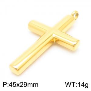 Stainless Steel Cross Pendant - KP55900-BD