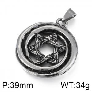 Stainless Steel Popular Pendant - KP57660-BD