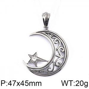 Stainless Steel Popular Pendant - KP59644-BD