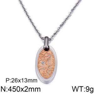 SS Rose Gold-plating Pendant - KP59936-JE