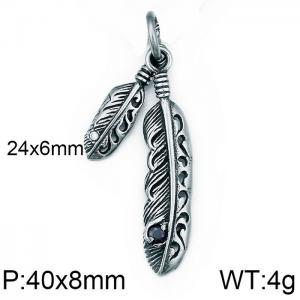 Stainless Steel Popular Pendant - KP76853-BD