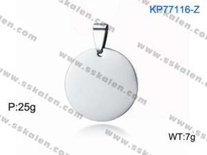 Stainless Steel Popular Pendant - KP77116-Z