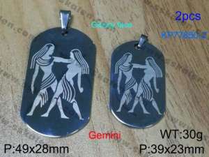 Stainless Steel Popular Pendant - KP77650-Z