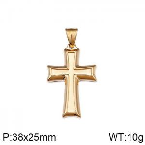 Stainless Steel Cross Pendant - KP77985-Z