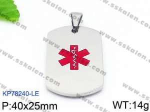 Stainless Steel Popular Pendant - KP78240-LE