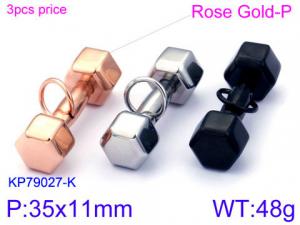 Stainless Steel Popular Pendant - KP79027-K