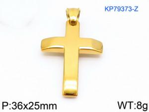 Stainless Steel Cross Pendant - KP79373-Z