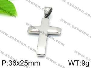 Stainless Steel Cross Pendant - KP79862-Z