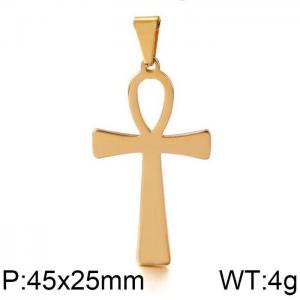 Stainless Steel Cross Pendant - KP79937-Z