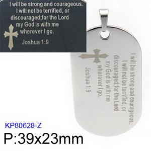 Stainless Steel Popular Pendant - KP80628-Z