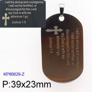 Stainless Steel Popular Pendant - KP80629-Z