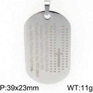 Stainless Steel Popular Pendant - KP80635-Z