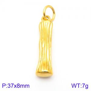 Stainless Steel Gold-plating Pendant - KP82105-KHX