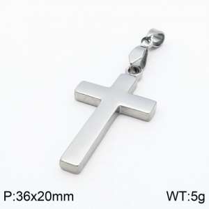 Stainless Steel Cross Pendant - KP82688-Z