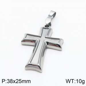 Stainless Steel Cross Pendant - KP82691-Z