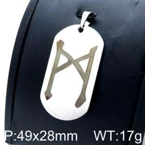 Stainless Steel Popular Pendant - KP93495-Z