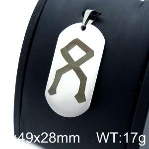 Stainless Steel Popular Pendant - KP93498-Z