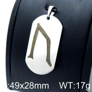 Stainless Steel Popular Pendant - KP93499-Z
