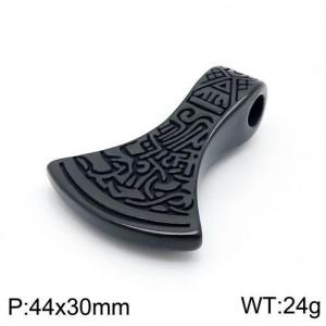 Stainless Steel Black-plating Pendant - KP96210-MI