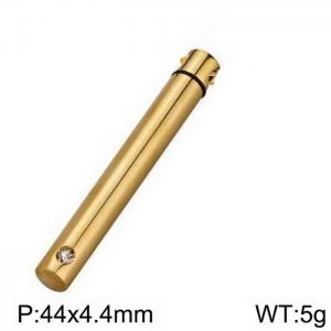 Stainless Steel Gold-plating Pendant - KP97049-WGAA